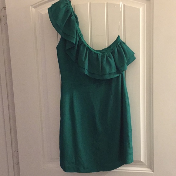 XXI One Shoulder Mini Dress - Picture 3 of 7